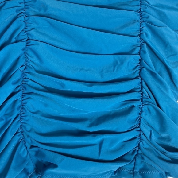Raisins Curve Costa blue tummy and thigh minimizer swim skirt NWT - Picture 3 of 6